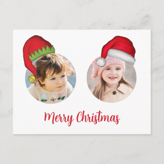 Weihnachten Niedlich Santa Elf Funny Whimsical 3 F (Vorderseite)