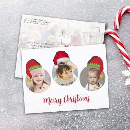 Weihnachten Niedlich Santa Elf Funny Whimsical 4 F