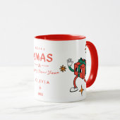 Weihnachten Niedlich Tasse (VorderseiteRechts)