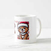 Weihnachten Niedlich Teddy Coffee Classic Tasse (VorderseiteRechts)