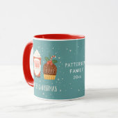 Weihnachten Niedlich Weihnachten Moderne Personali Tasse (Vorderseite Links)