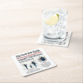 Weihnachten Niedliche Fotocollage Simple Newspapie Rechteckiger Pappuntersetzer (Vor Ort)