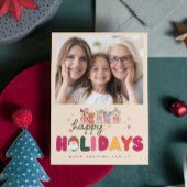 Weihnachten niedliche Hunde bunt moderne Urlaubska