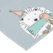 Weihnachten Niedliche moderne Tiere Tischdecke (Schrägansicht)