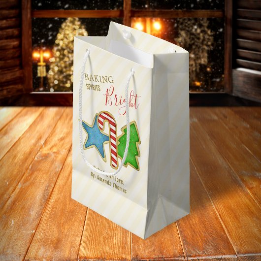 Weihnachten Niedliche Whimsical Cookie Cutouts Kleine Geschenktüte