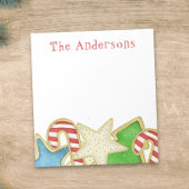 Weihnachten Niedliche Whimsical Holiday Cookies Sp Notizblock