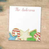 Weihnachten Niedliche Whimsical Holiday Cookies Sp Notizblock