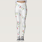 Weihnachten Niedliche Whimsical Simple String Ligh Leggings (Vorderseite)