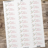 Weihnachten Niedliche whimsistische bunt String Li