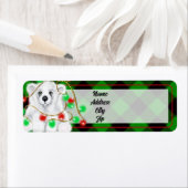 Weihnachten niedlicher Eisbärenkuchen, Weihbärchen (Insitu)