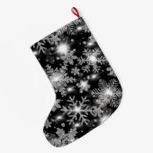 Weihnachten niedlicher Eisbärenkuchen, Weihbärchen Großer Weihnachtsstrumpf (Rückseite (Hängend))