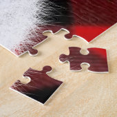 Weihnachten niedlicher Eisbärenkuchen, Weihbärchen Puzzle (Seite)