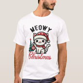 Weihnachten - Niedlicher Feiertag T-Shirt (Vorderseite)