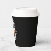 Weihnachten Niedlicher Geist Weihnachten Party Wei Pappbecher (Links)