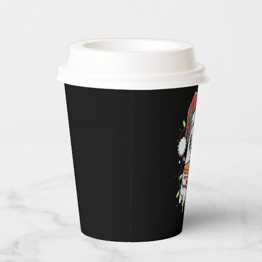 Weihnachten Niedlicher Geist Weihnachten Party Wei Pappbecher (Rechts)