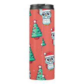 Weihnachten Niedlicher Weihnachtsmann Thermosbecher (Rückseite)