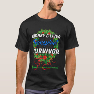 Weihnachten Niere Leber Transplantatübersiedlung P T-Shirt