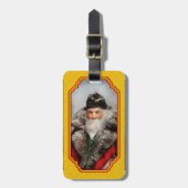 Weihnachten - Nikolaus 1895 Gepäckanhänger (Vorderseite vertikal)