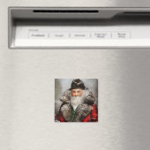 Weihnachten - Nikolaus 1895 Magnet (In Situ (Geschirrspüler))