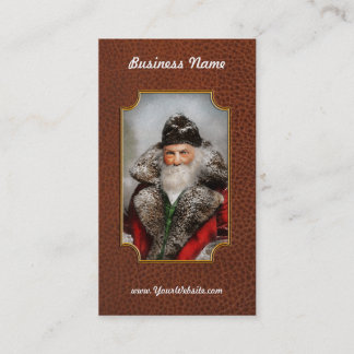 Weihnachten - Nikolaus 1895 Visitenkarte