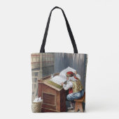 Weihnachten, Nikolaus Naughty oder Nizza Tasche (Rückseite)