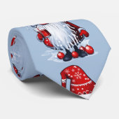 Weihnachten Nisse Gnome Gonk Krawatte (Gerollt)