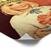 Weihnachten Nisse und Lucia Day Karin Poster (Ecke)