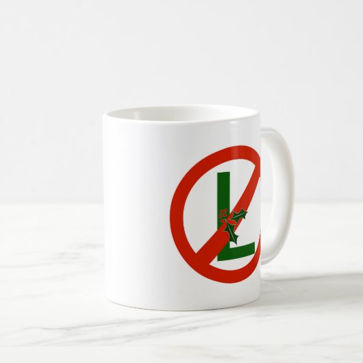 Weihnachten NO--L Spaß-WeihnachtsTasse Kaffeetasse (VorderseiteRechts)