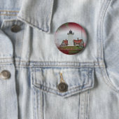 Weihnachten Nobska Point Leuchtturm Button (Beispiel)