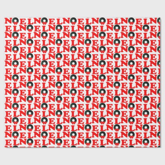 WEIHNACHTEN NOEL GESCHENKPAPIER (Flach)