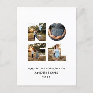 Weihnachten Noel mutig modern 4 Foto einfach Feier