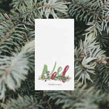 Weihnachten Noel Personalisiert 