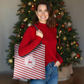 Weihnachten - Nordpol-Express-Paketdienst Tasche