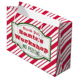 Weihnachten Nordpol Kinder Kindergeschenktasche Große Geschenktüte