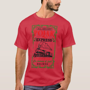 Weihnachten Nordpol Polepresse im Ausland T-Shirt