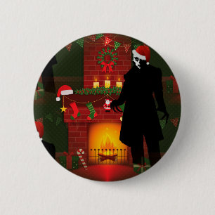 Weihnachten nosferatu button