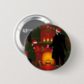 Weihnachten nosferatu button (Vorne & Hinten)