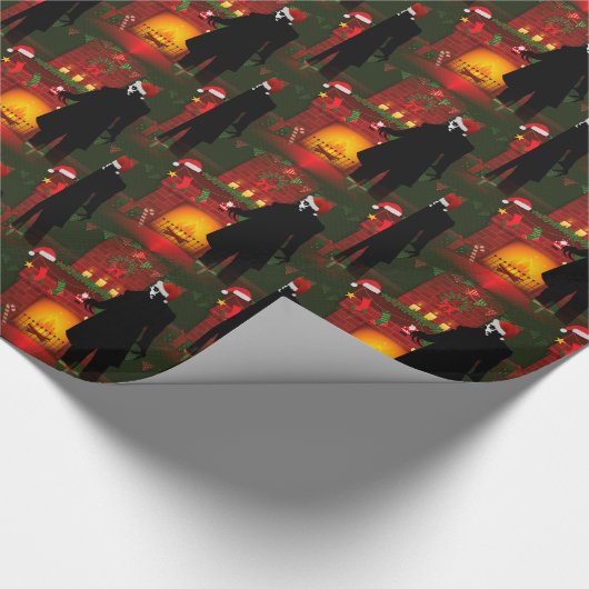 Weihnachten nosferatu geschenkpapier (Ecke)