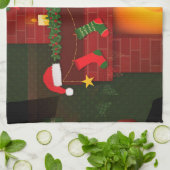 Weihnachten nosferatu geschirrtuch (Gefaltet)