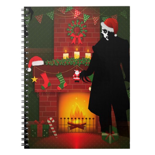 Weihnachten nosferatu notizblock (Vorderseite)