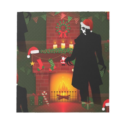 Weihnachten nosferatu notizblock (Vorderseite)