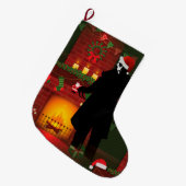 Weihnachten nosferatu Weihnachten Strumpf Großer Weihnachtsstrumpf (Vorderansicht (hängend))