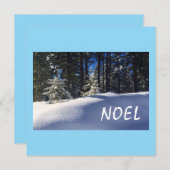 Weihnachten-Note-Karte Mitteilungskarte (Vorne/Hinten)