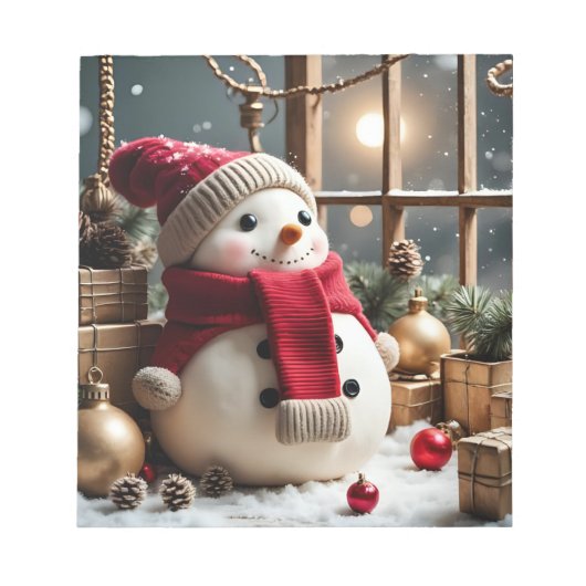 Weihnachten - Notepad Notizblock (Vorderseite)