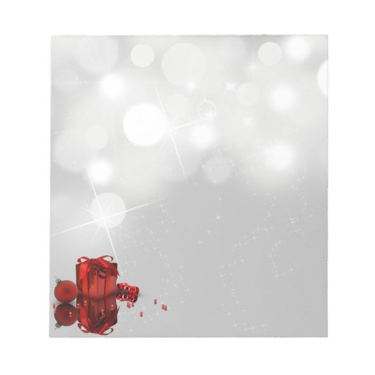 Weihnachten - Notepad Notizblock (Vorderseite)
