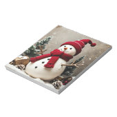 Weihnachten - Notepad Notizblock (Rotiert)