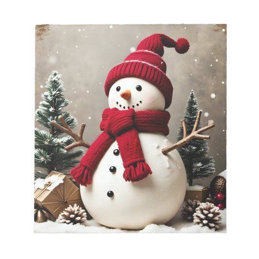 Weihnachten - Notepad Notizblock (Vorderseite)