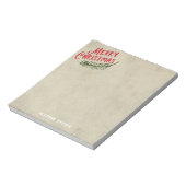 Weihnachten | Notepad Notizblock (Rotiert)
