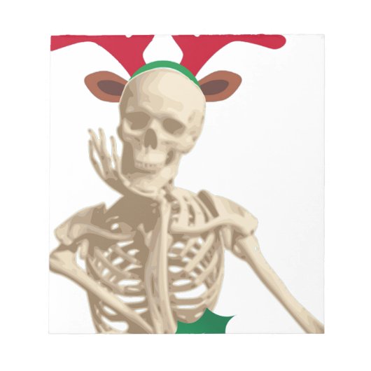 Weihnachten Notizblock (Vorderseite)