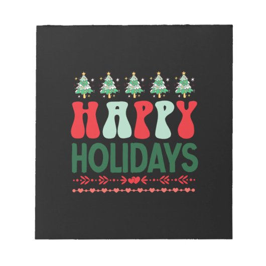 Weihnachten Notizblock (Vorderseite)